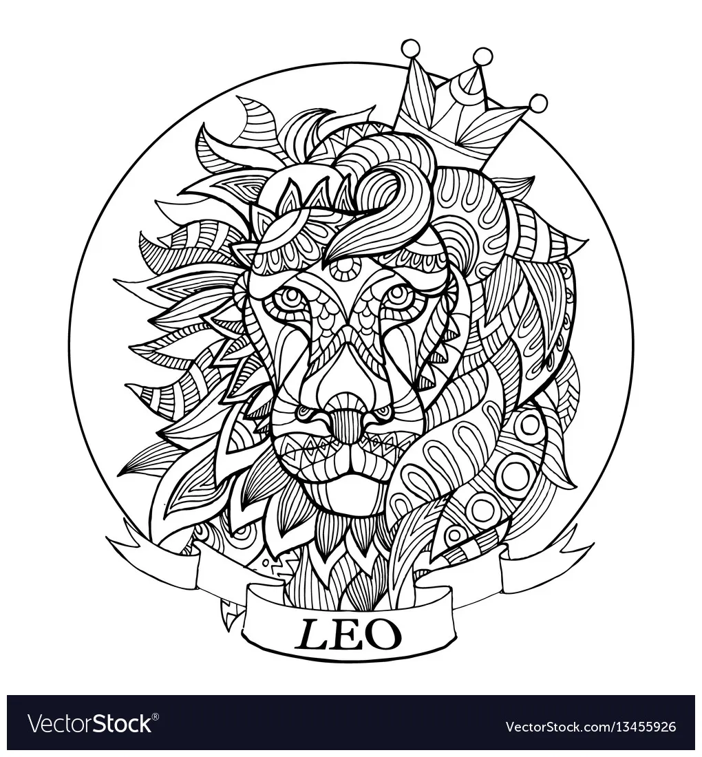Zodiac coloring pages