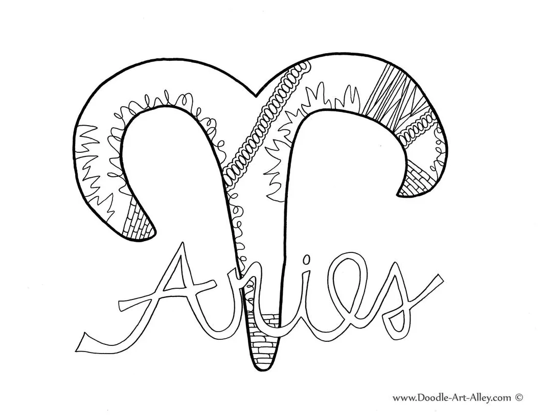Zodiac Coloring Pages Free Coloring Pages