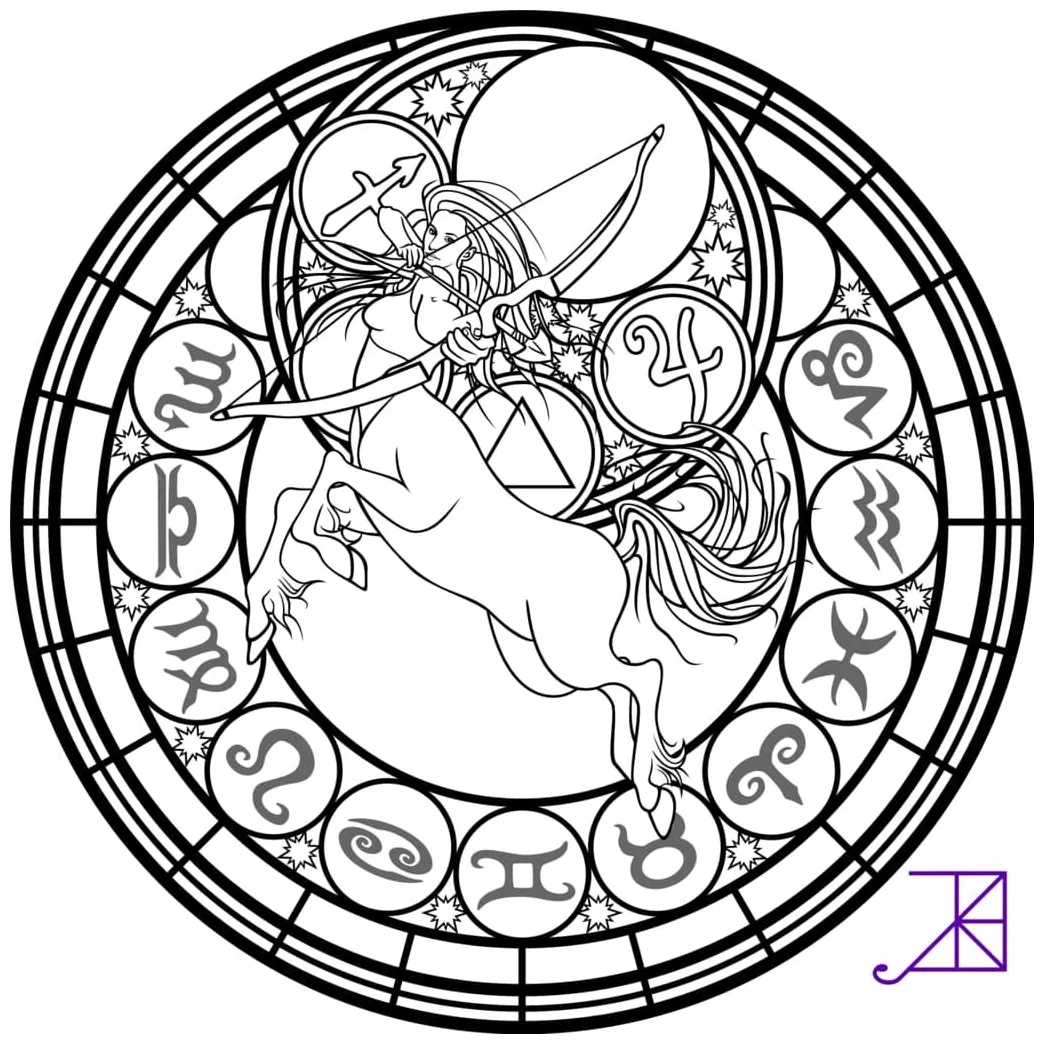 Zodiac Signs Coloring Pages | WONDER DAY — Coloring pages for children