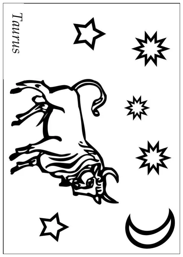 Zodiac Coloring Pages