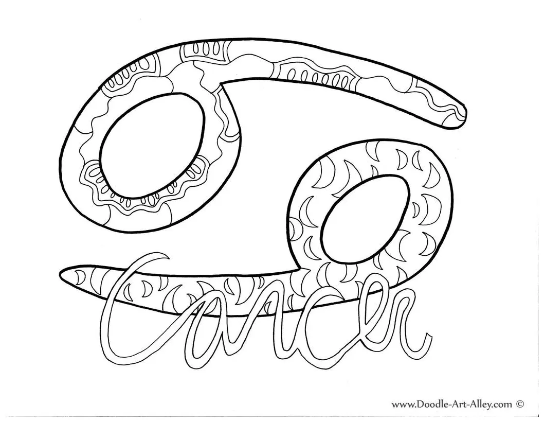 Zodiac Coloring Pages at GetColorings.com | Free printable colorings