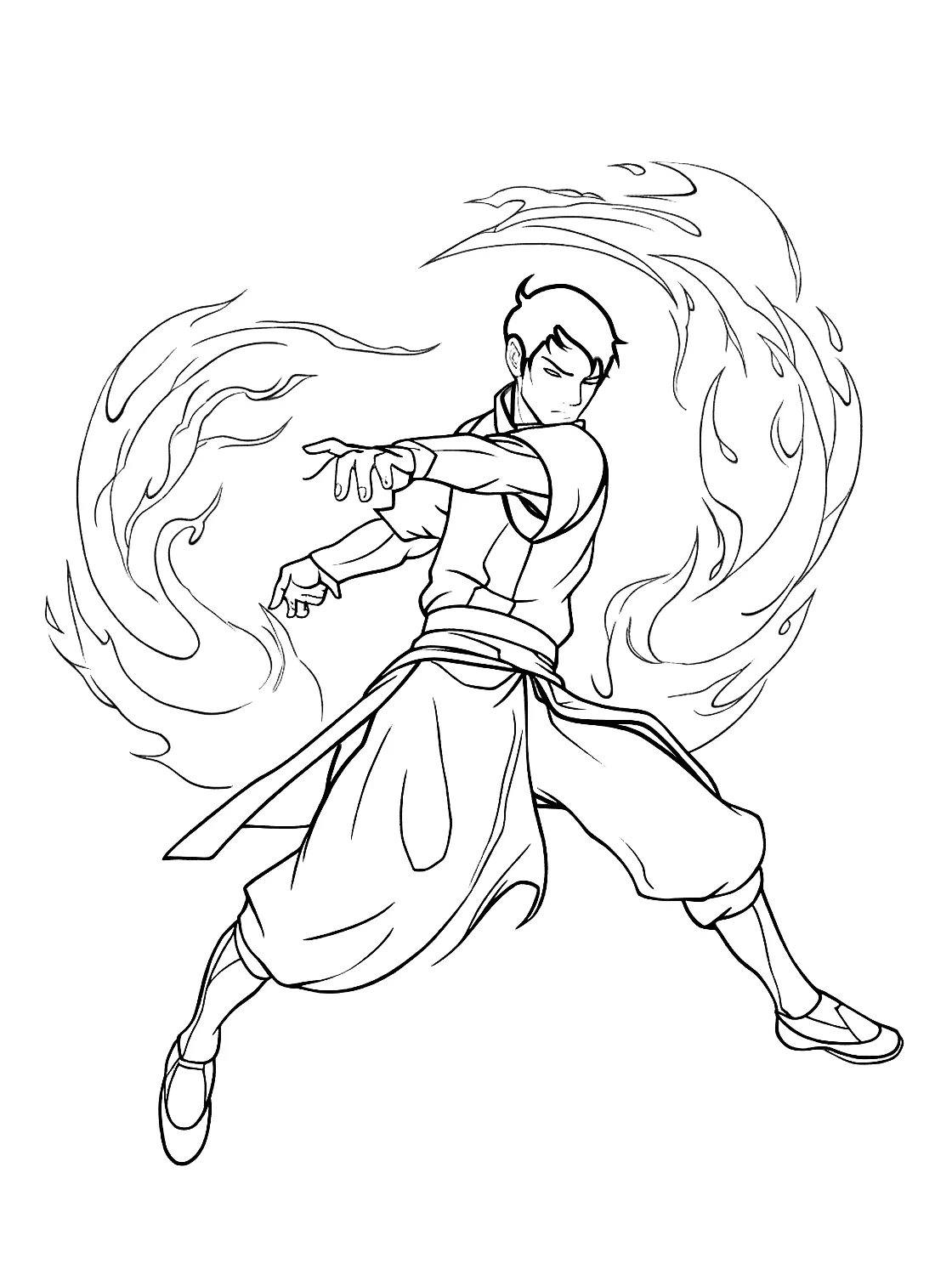 Avatar coloring pages s