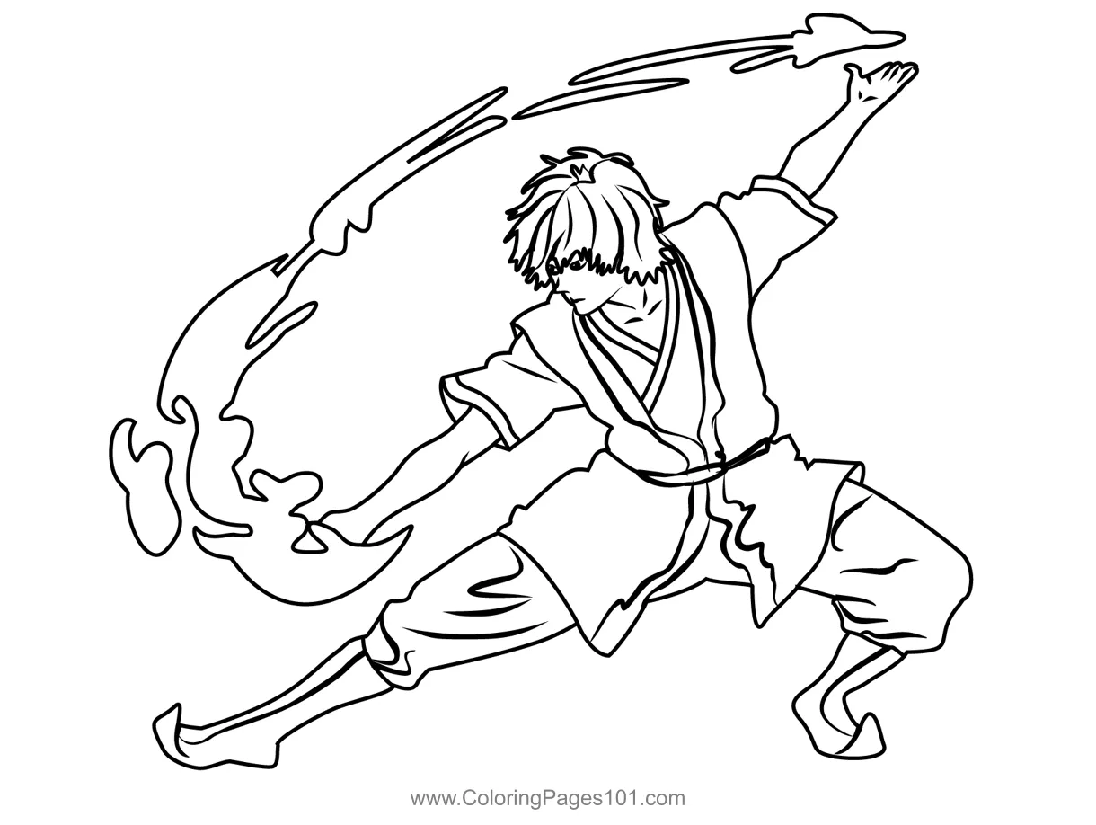 Avatar coloring pages s